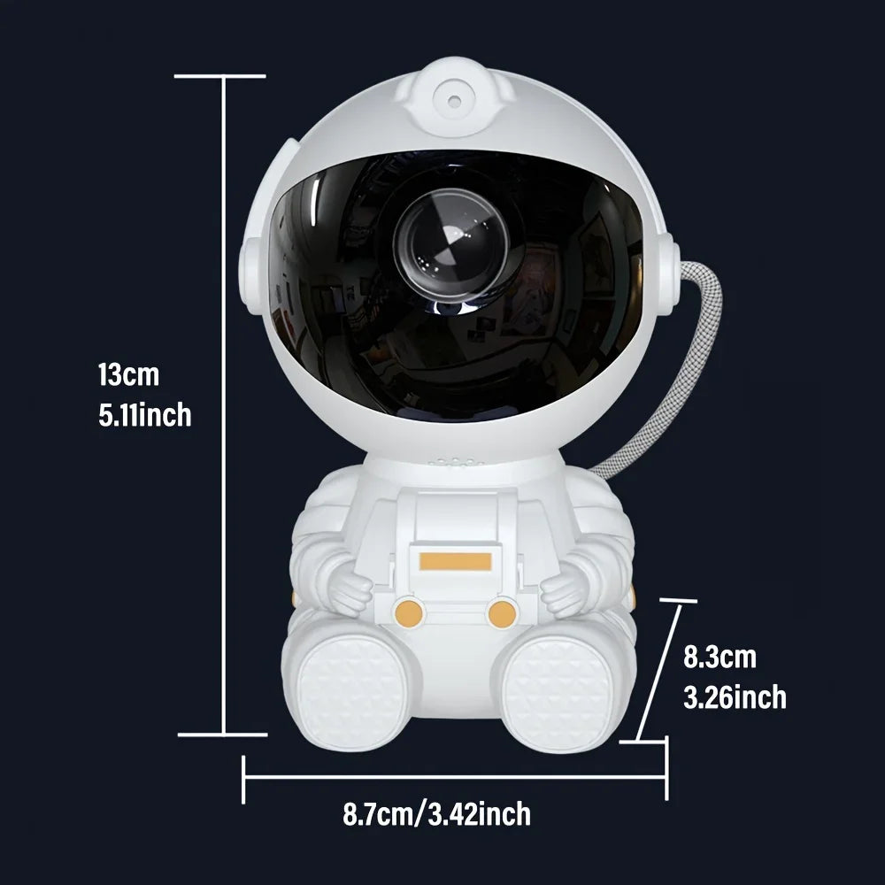 Star Projector Galaxy Astronaut Space Night Light Projector Starry Nebula Home Decorative Ceiling LED Lamp for Bedroom kids Gift