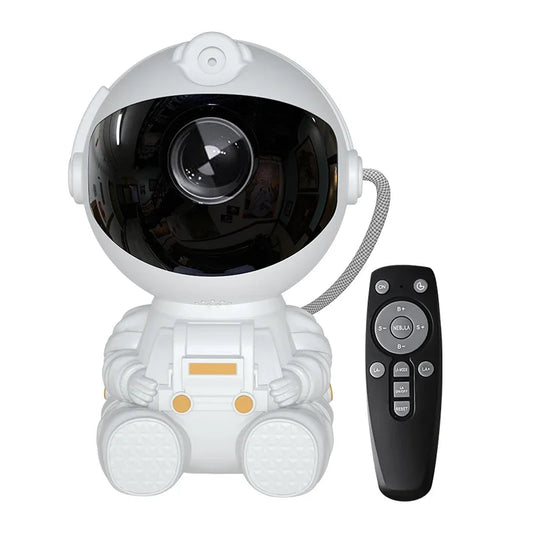 Star Projector Galaxy Astronaut Space Night Light Projector Starry Nebula Home Decorative Ceiling LED Lamp for Bedroom kids Gift